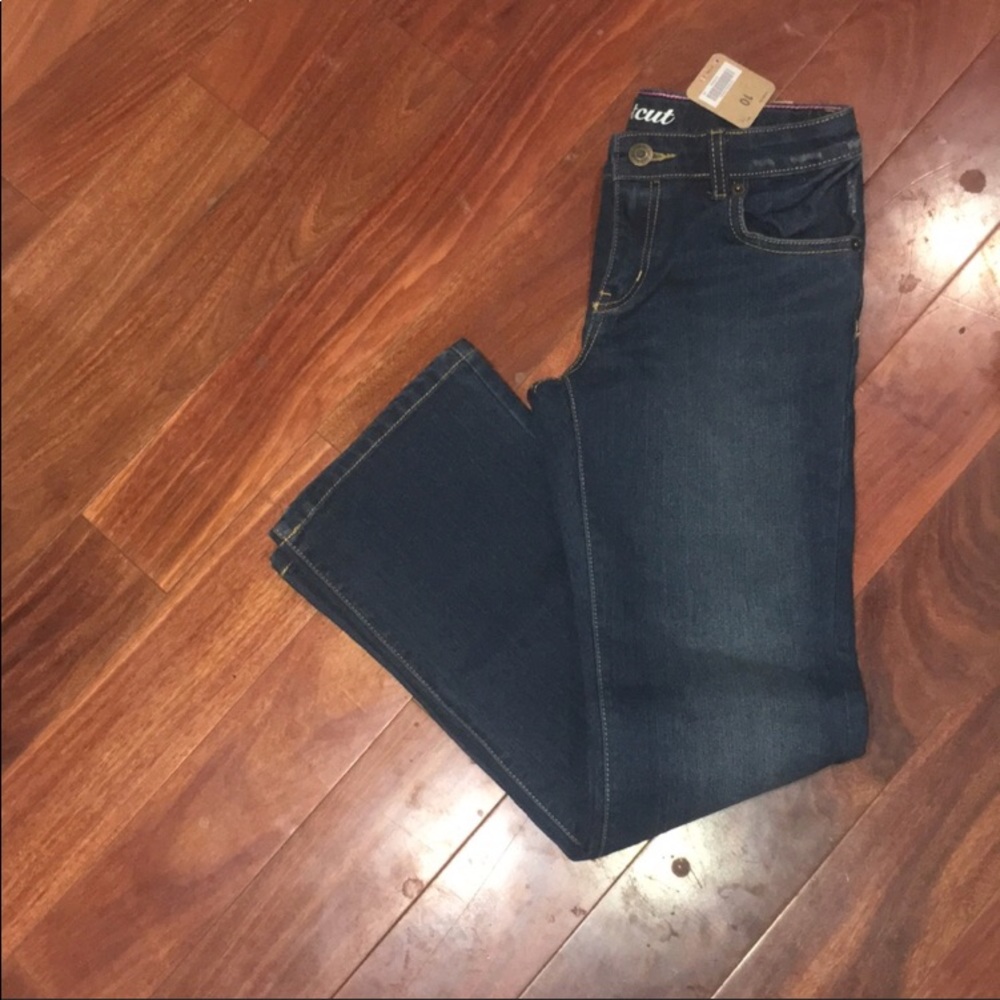 NWT CRAZY 8 JEANS SIZE 10 ADJUSTABLE WAIST